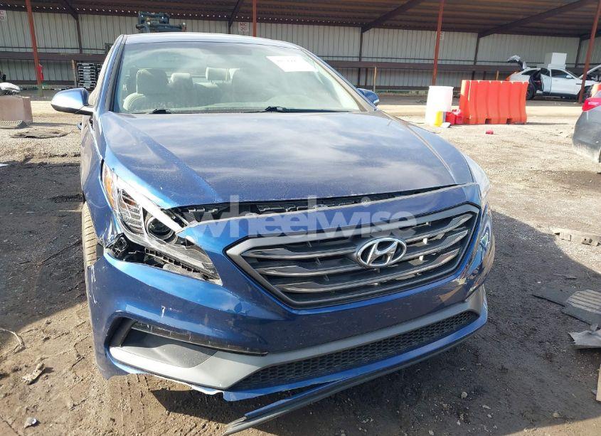 Photo 12 of 2017 Hyundai Sonata SPORT (VIN 5NPE34AFXHH520129)