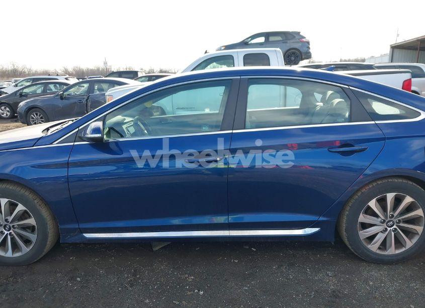 Photo 14 of 2017 Hyundai Sonata SPORT (VIN 5NPE34AFXHH520129)