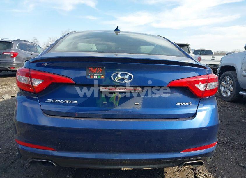 Photo 16 of 2017 Hyundai Sonata SPORT (VIN 5NPE34AFXHH520129)