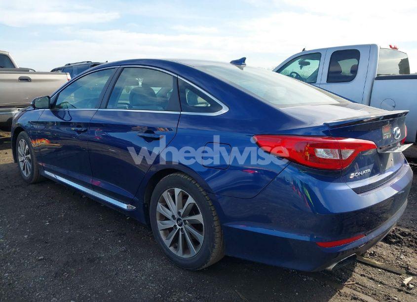 Photo 3 of 2017 Hyundai Sonata SPORT (VIN 5NPE34AFXHH520129)