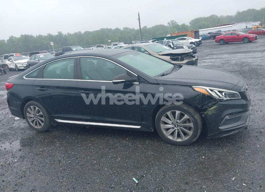 Photo 13 of 2017 Hyundai Sonata SPORT (VIN 5NPE34AFXHH524018)