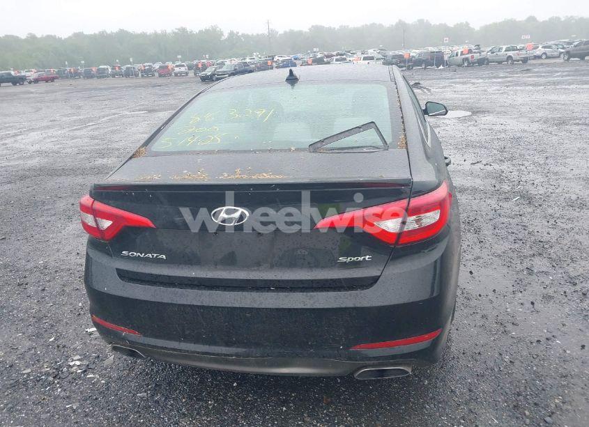 Photo 16 of 2017 Hyundai Sonata SPORT (VIN 5NPE34AFXHH524018)