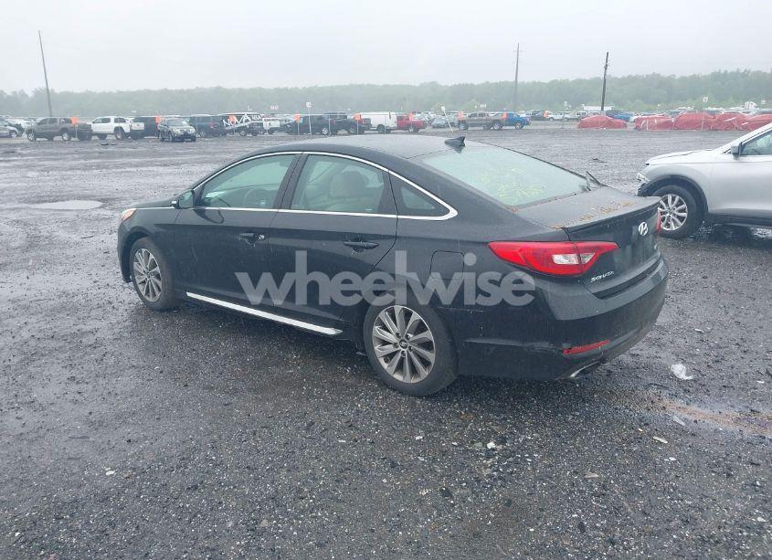 Photo 3 of 2017 Hyundai Sonata SPORT (VIN 5NPE34AFXHH524018)