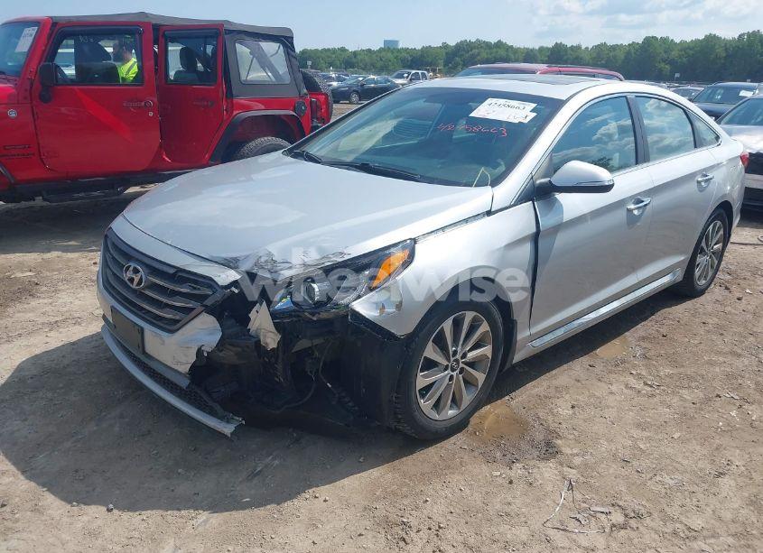 Photo 2 of 2017 Hyundai Sonata SPORT (VIN 5NPE34AFXHH585210)
