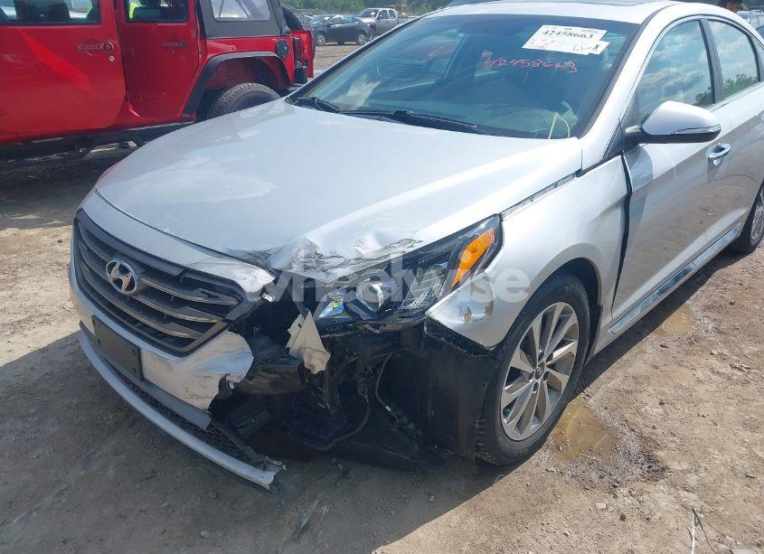 Photo 6 of 2017 Hyundai Sonata SPORT (VIN 5NPE34AFXHH585210)