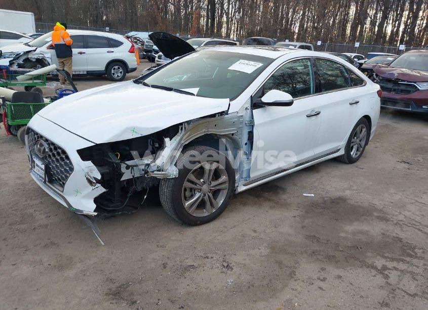 Photo 2 of 2018 Hyundai Sonata SPORT (VIN 5NPE34AFXJH606322)