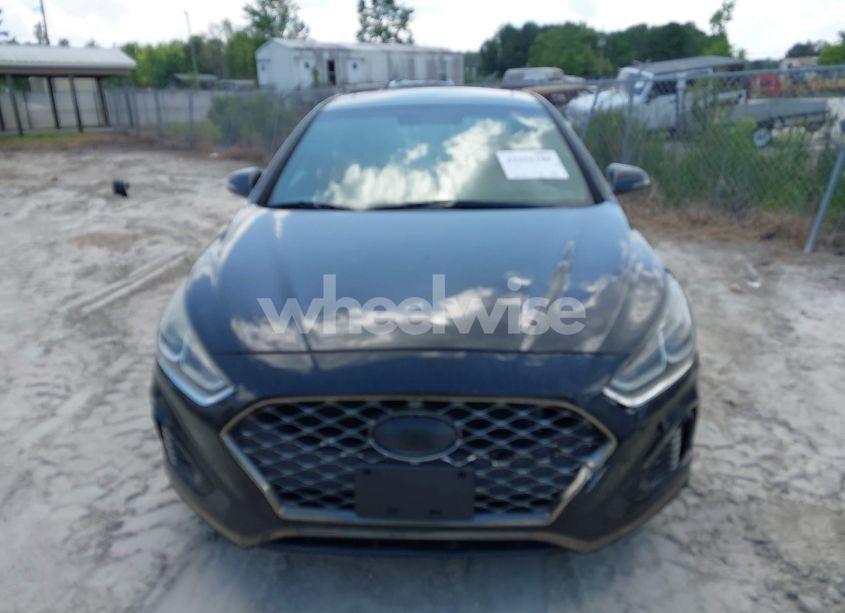 Photo 12 of 2018 Hyundai Sonata SPORT (VIN 5NPE34AFXJH615652)