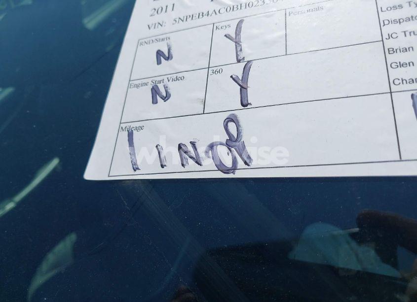 Photo 16 of 2011 Hyundai Sonata GLS (VIN 5NPEB4AC0BH023364)