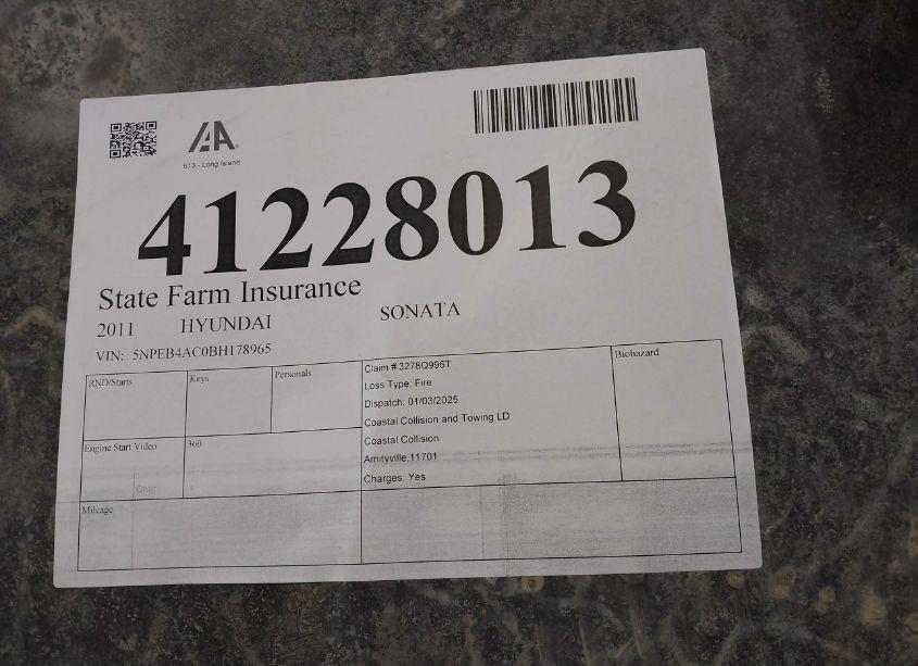 Photo 9 of 2011 Hyundai Sonata GLS (VIN 5NPEB4AC0BH178965)