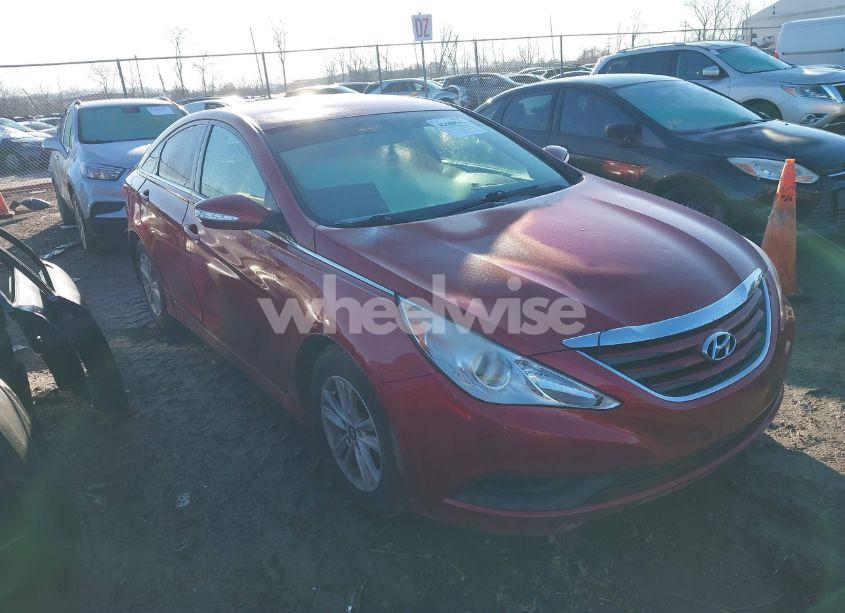 2014 Hyundai Sonata GLS (VIN 5NPEB4AC0EH824459) main photo