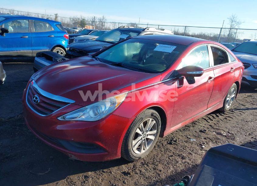 Photo 2 of 2014 Hyundai Sonata GLS (VIN 5NPEB4AC0EH824459)