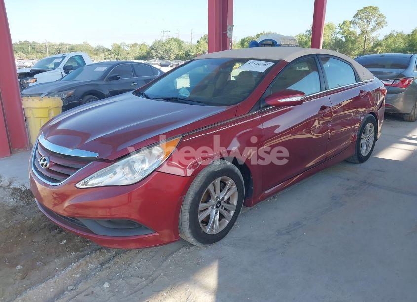 Photo 2 of 2014 Hyundai Sonata GLS (VIN 5NPEB4AC0EH824476)