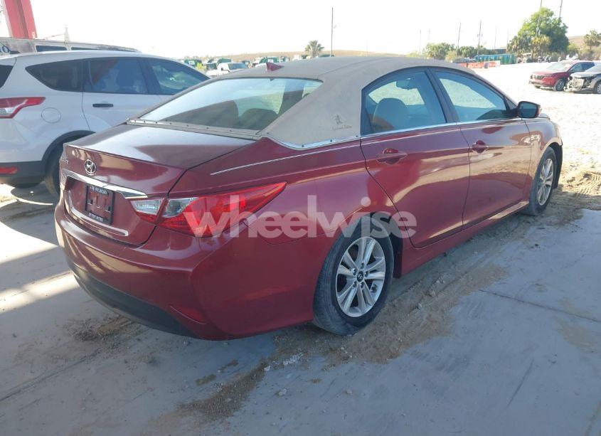 Photo 4 of 2014 Hyundai Sonata GLS (VIN 5NPEB4AC0EH824476)
