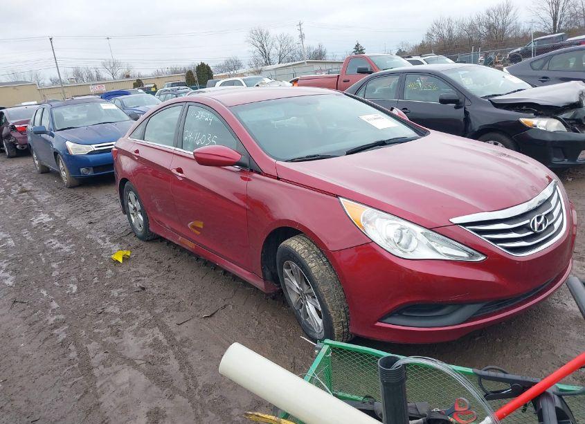 2014 Hyundai Sonata GLS (VIN 5NPEB4AC0EH910659) main photo