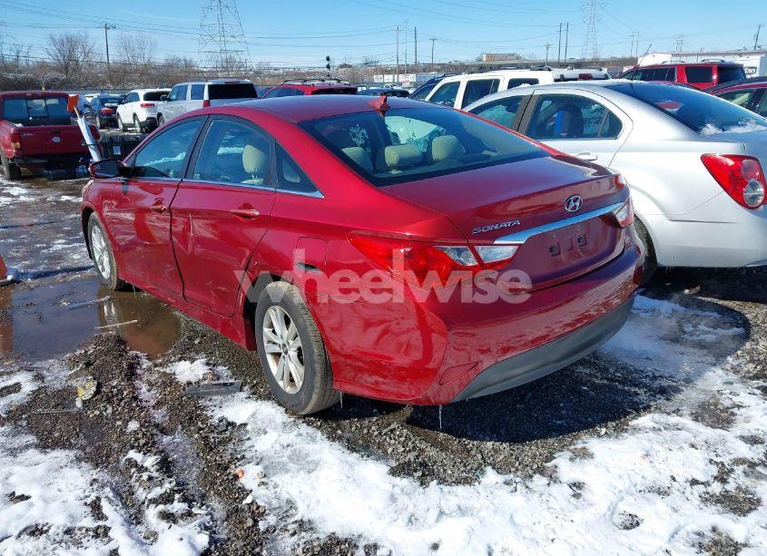 Photo 3 of 2014 Hyundai Sonata GLS (VIN 5NPEB4AC0EH942835)