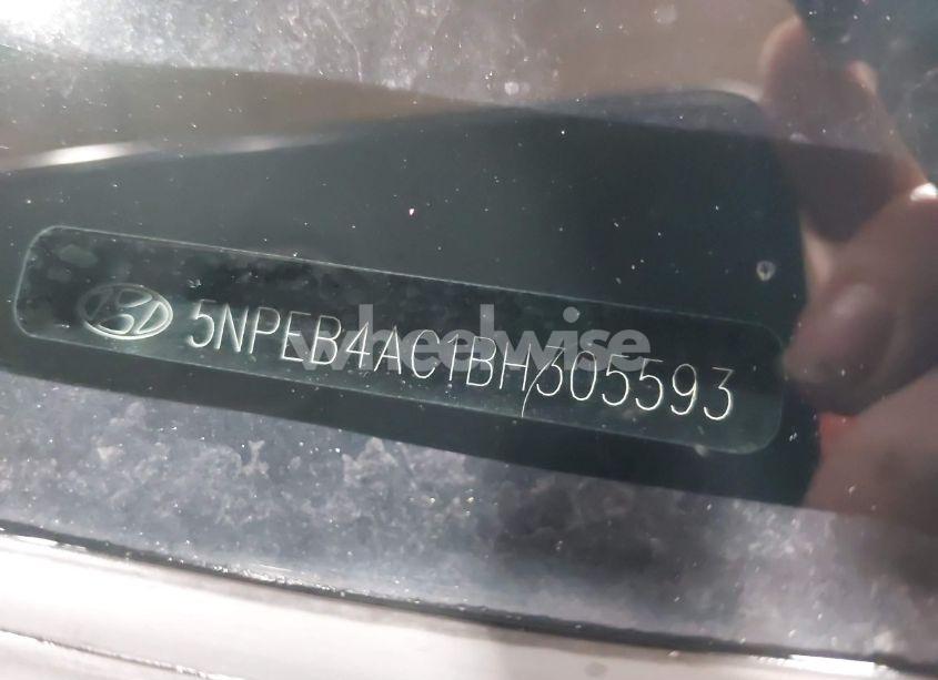 Photo 9 of 2011 Hyundai Sonata GLS (VIN 5NPEB4AC1BH305593)