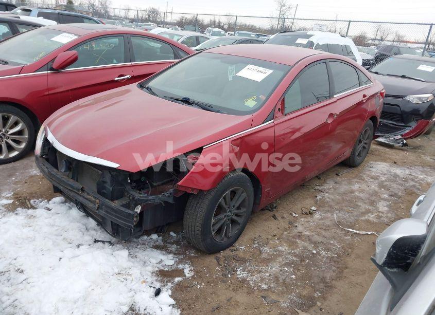 Photo 2 of 2013 Hyundai Sonata GLS (VIN 5NPEB4AC1DH744392)