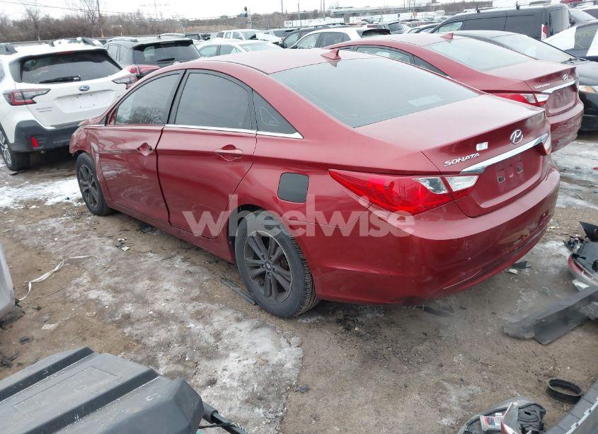 Photo 3 of 2013 Hyundai Sonata GLS (VIN 5NPEB4AC1DH744392)