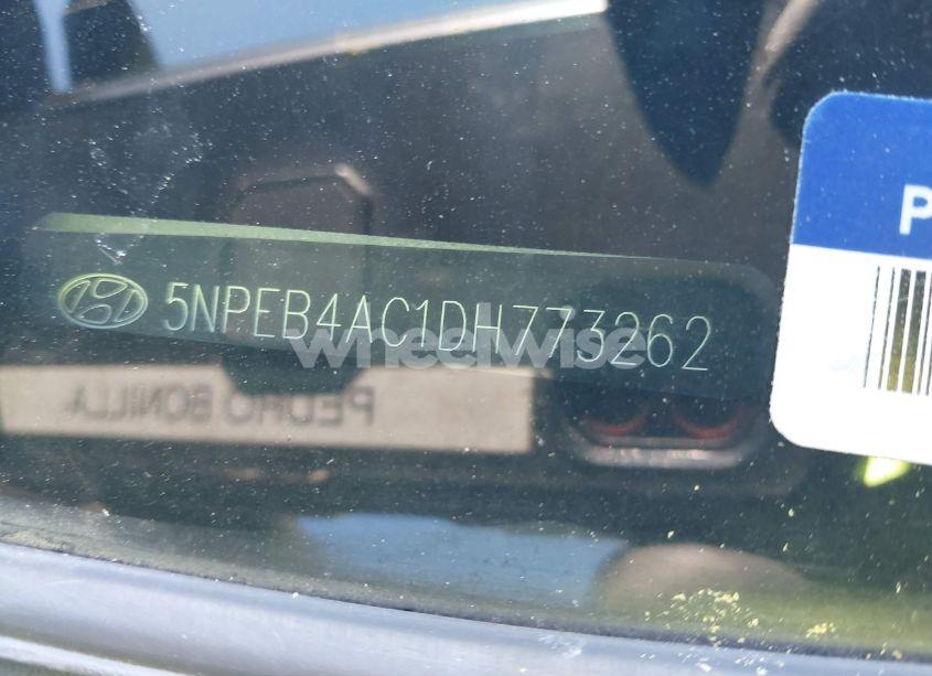 Photo 11 of 2013 Hyundai Sonata GLS (VIN 5NPEB4AC1DH773262)