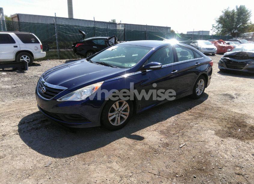 Photo 2 of 2014 Hyundai Sonata GLS (VIN 5NPEB4AC1EH866977)