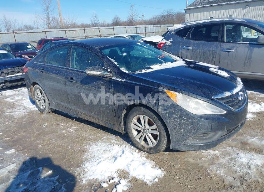 2014 Hyundai Sonata GLS (VIN 5NPEB4AC1EH873184) main photo