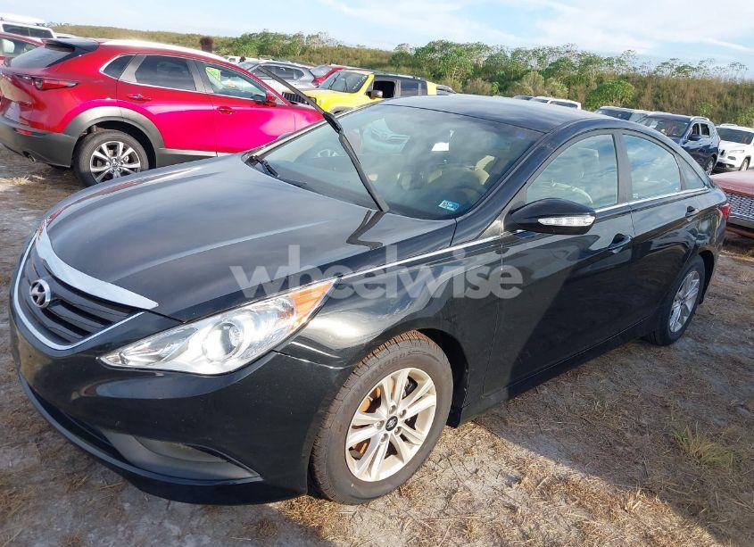 Photo 2 of 2014 Hyundai Sonata GLS (VIN 5NPEB4AC1EH900349)