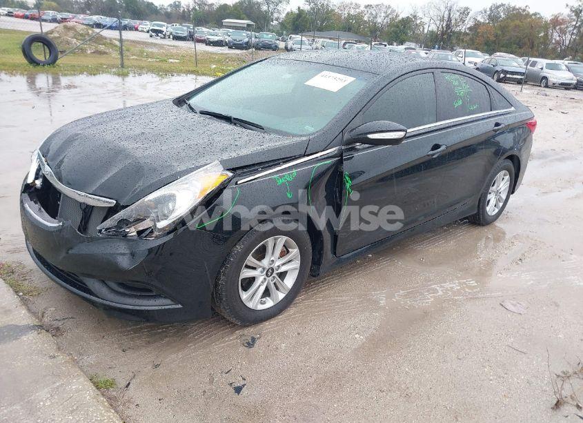 Photo 2 of 2014 Hyundai Sonata GLS (VIN 5NPEB4AC1EH923971)