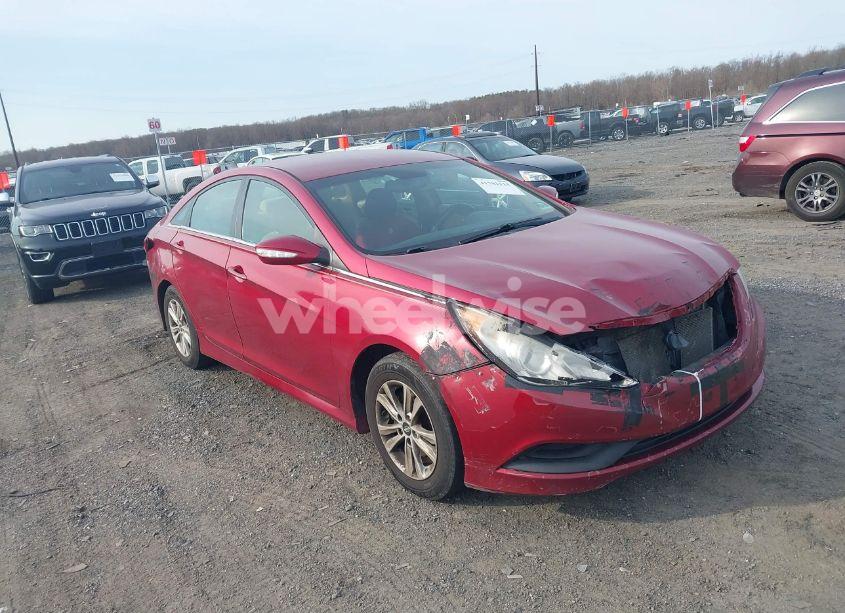 2014 Hyundai Sonata GLS (VIN 5NPEB4AC1EH928197) main photo