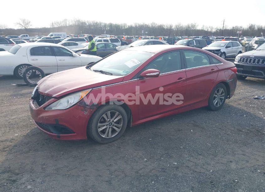 Photo 2 of 2014 Hyundai Sonata GLS (VIN 5NPEB4AC1EH928197)