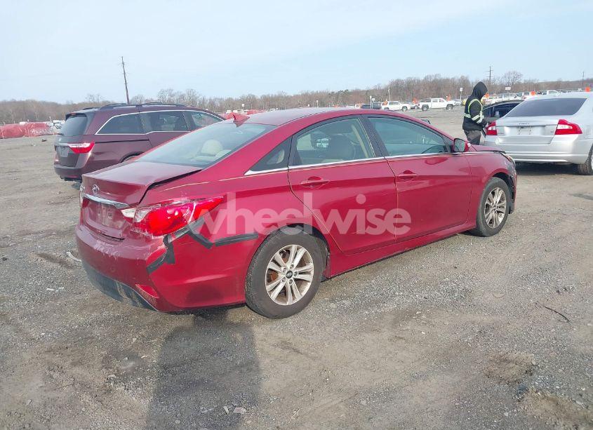 Photo 4 of 2014 Hyundai Sonata GLS (VIN 5NPEB4AC1EH928197)