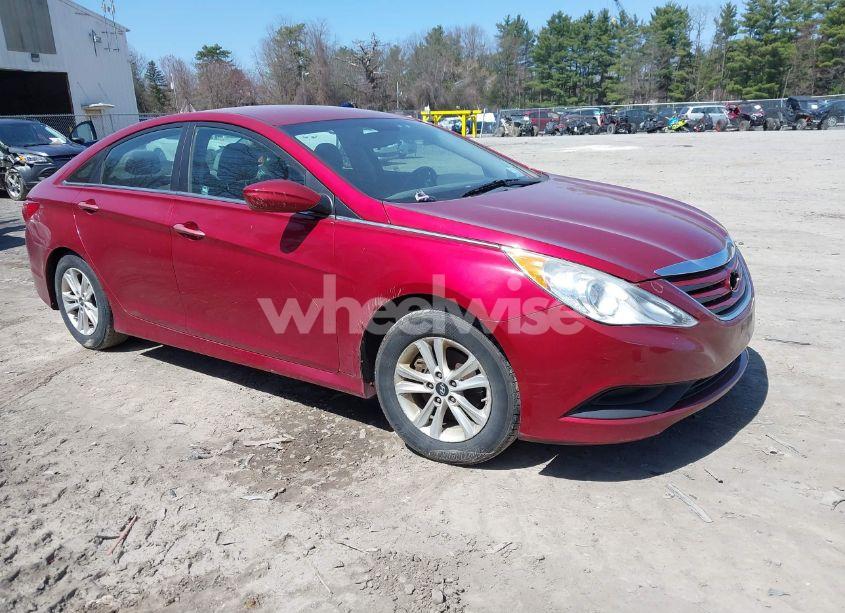2014 Hyundai Sonata GLS (VIN 5NPEB4AC1EH932444) main photo