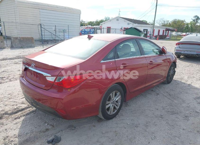 Photo 4 of 2014 Hyundai Sonata GLS (VIN 5NPEB4AC2EH853395)