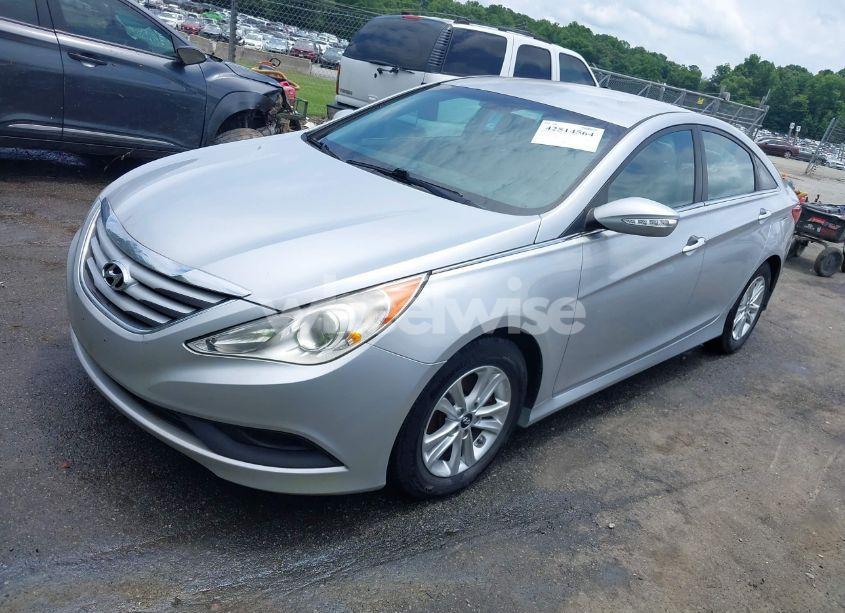 Photo 2 of 2014 Hyundai Sonata GLS (VIN 5NPEB4AC2EH927415)