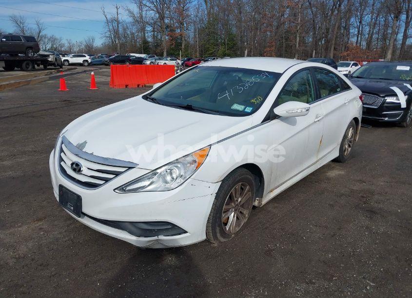 Photo 2 of 2014 Hyundai Sonata GLS (VIN 5NPEB4AC2EH937880)