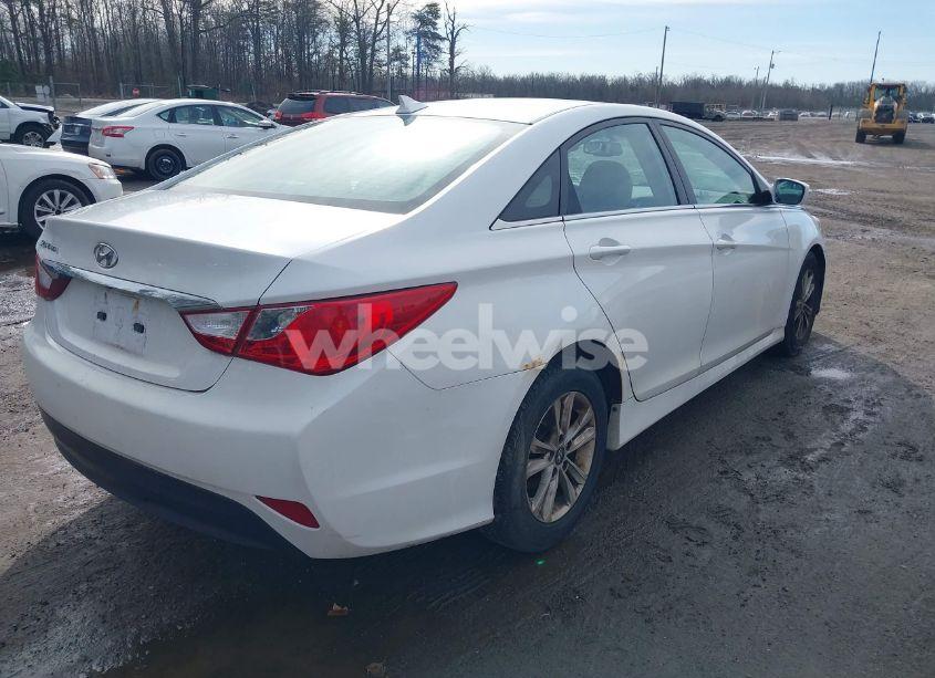 Photo 4 of 2014 Hyundai Sonata GLS (VIN 5NPEB4AC2EH937880)