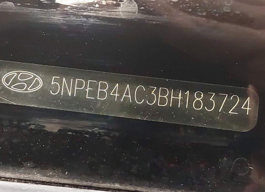 Photo 18 of 2011 Hyundai Sonata GLS (VIN 5NPEB4AC3BH183724)