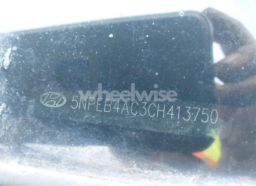 Photo 12 of 2012 Hyundai Sonata GLS (VIN 5NPEB4AC3CH413750)