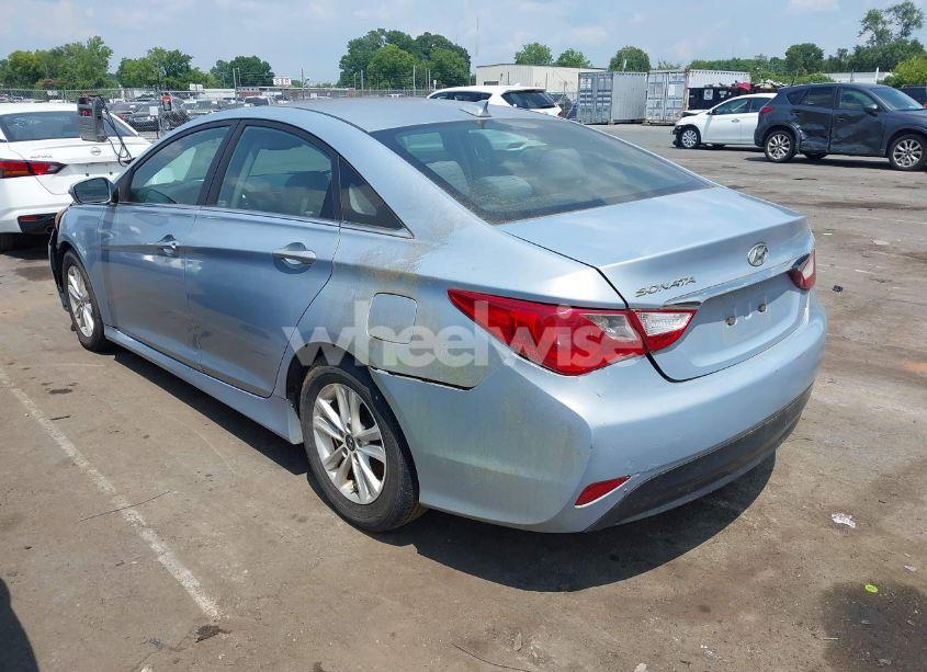 Photo 3 of 2014 Hyundai Sonata GLS (VIN 5NPEB4AC3EH830711)