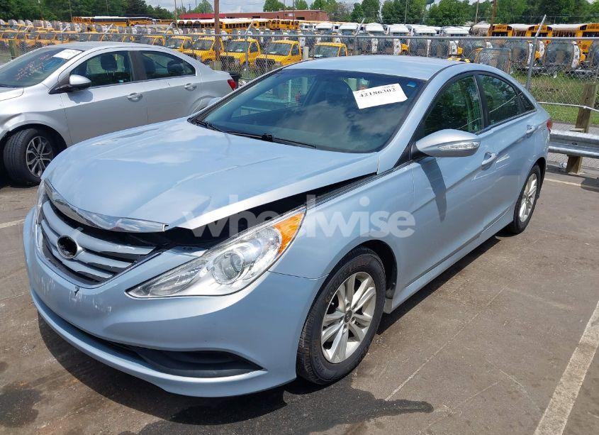 Photo 2 of 2014 Hyundai Sonata GLS (VIN 5NPEB4AC3EH839439)