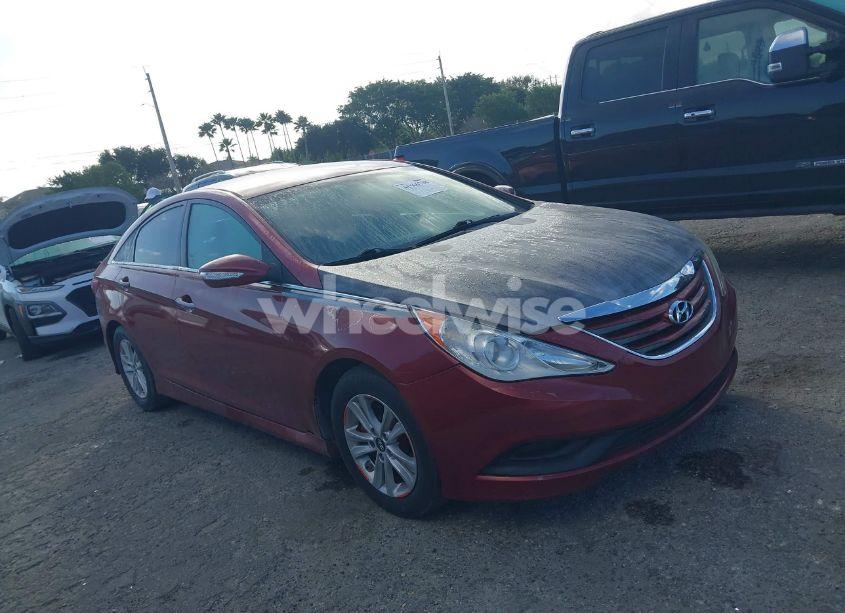 2014 Hyundai Sonata GLS (VIN 5NPEB4AC3EH857729) main photo