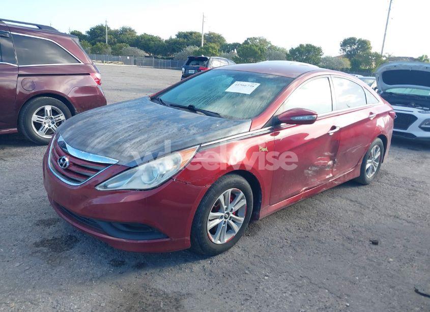 Photo 2 of 2014 Hyundai Sonata GLS (VIN 5NPEB4AC3EH857729)