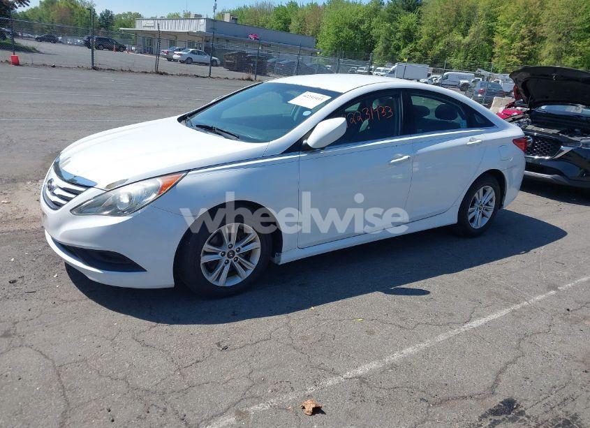 Photo 2 of 2014 Hyundai Sonata GLS (VIN 5NPEB4AC3EH860078)