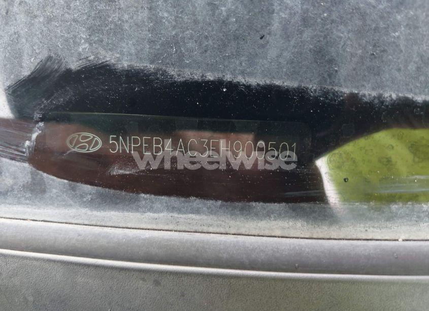 Photo 9 of 2014 Hyundai Sonata GLS (VIN 5NPEB4AC3EH900501)