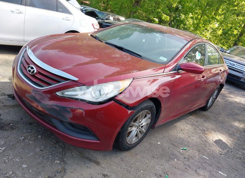 Photo 2 of 2014 Hyundai Sonata GLS (VIN 5NPEB4AC4EH865502)