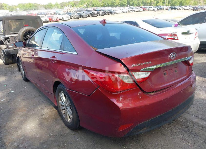 Photo 3 of 2014 Hyundai Sonata GLS (VIN 5NPEB4AC4EH865502)