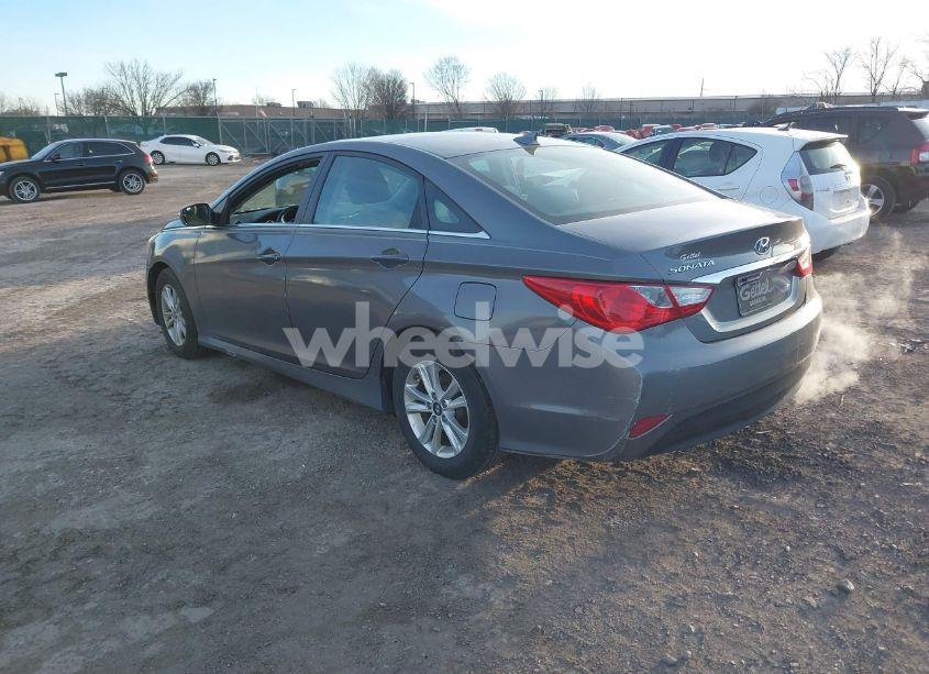 Photo 3 of 2014 Hyundai Sonata GLS (VIN 5NPEB4AC4EH884860)