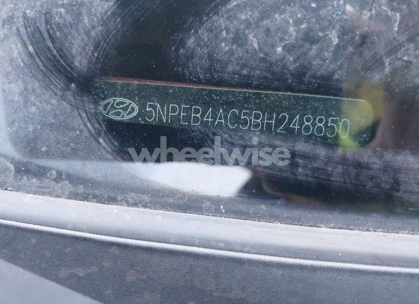 Photo 12 of 2011 Hyundai Sonata GLS (VIN 5NPEB4AC5BH248850)