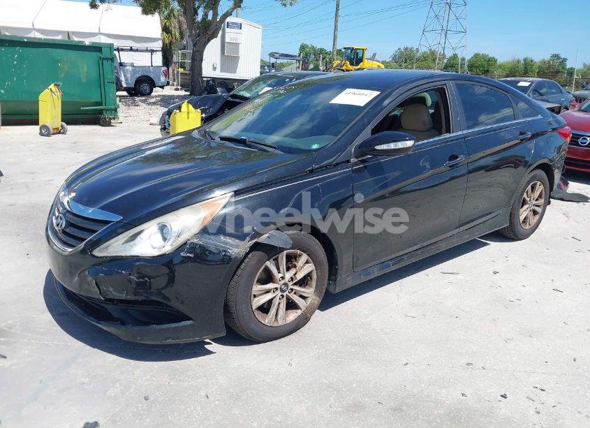 Photo 2 of 2014 Hyundai Sonata GLS (VIN 5NPEB4AC5EH850734)