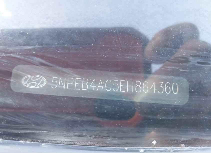 Photo 9 of 2014 Hyundai Sonata GLS (VIN 5NPEB4AC5EH864360)