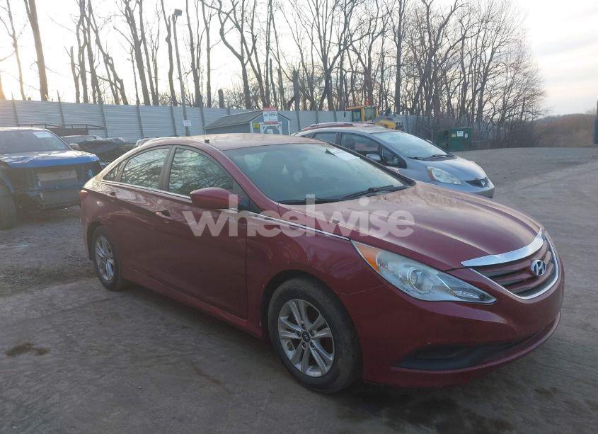 2014 Hyundai Sonata GLS (VIN 5NPEB4AC5EH888447) main photo